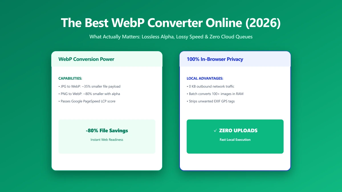 The Best WebP Converter Online: What Actually Matters (2026) | ImagePDF.Tools
