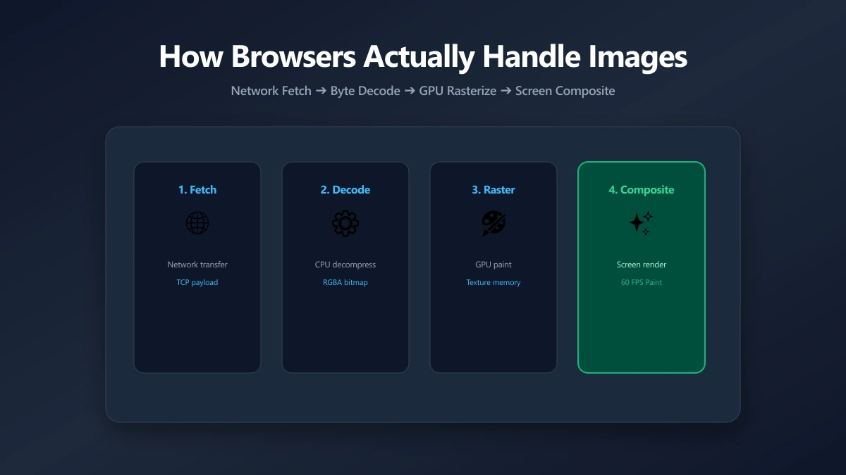 How Browsers Actually Handle Your Images | ImagePDF.Tools