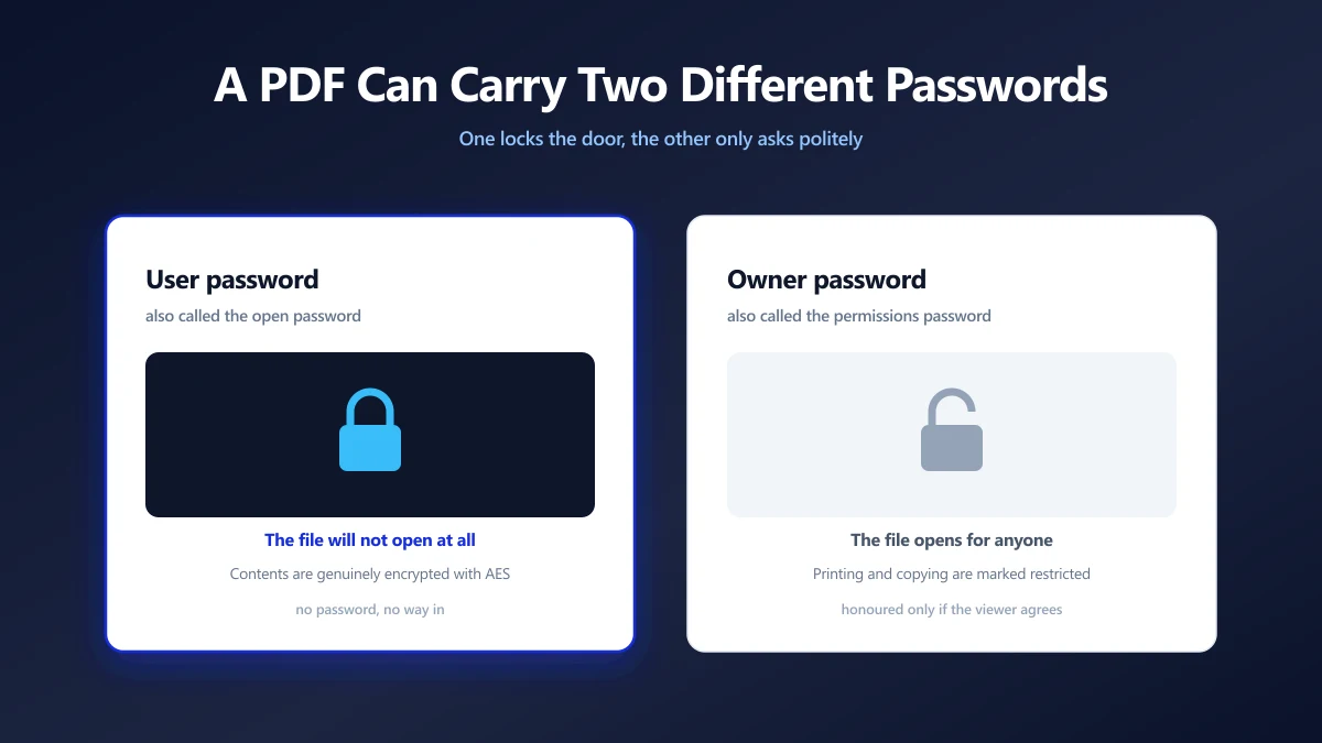 How to Remove a Password From a PDF You Own | ImagePDF.Tools
