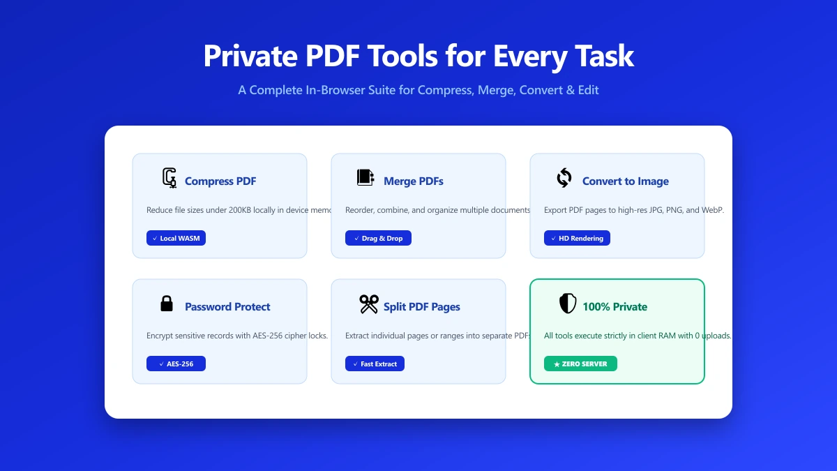 Private PDF Tools: A Practical Toolkit for Every Common Task | ImagePDF.Tools