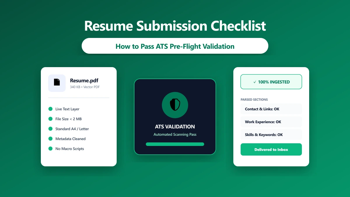 How to Submit a Resume That Hiring Managers Won't Delete | ImagePDF.Tools