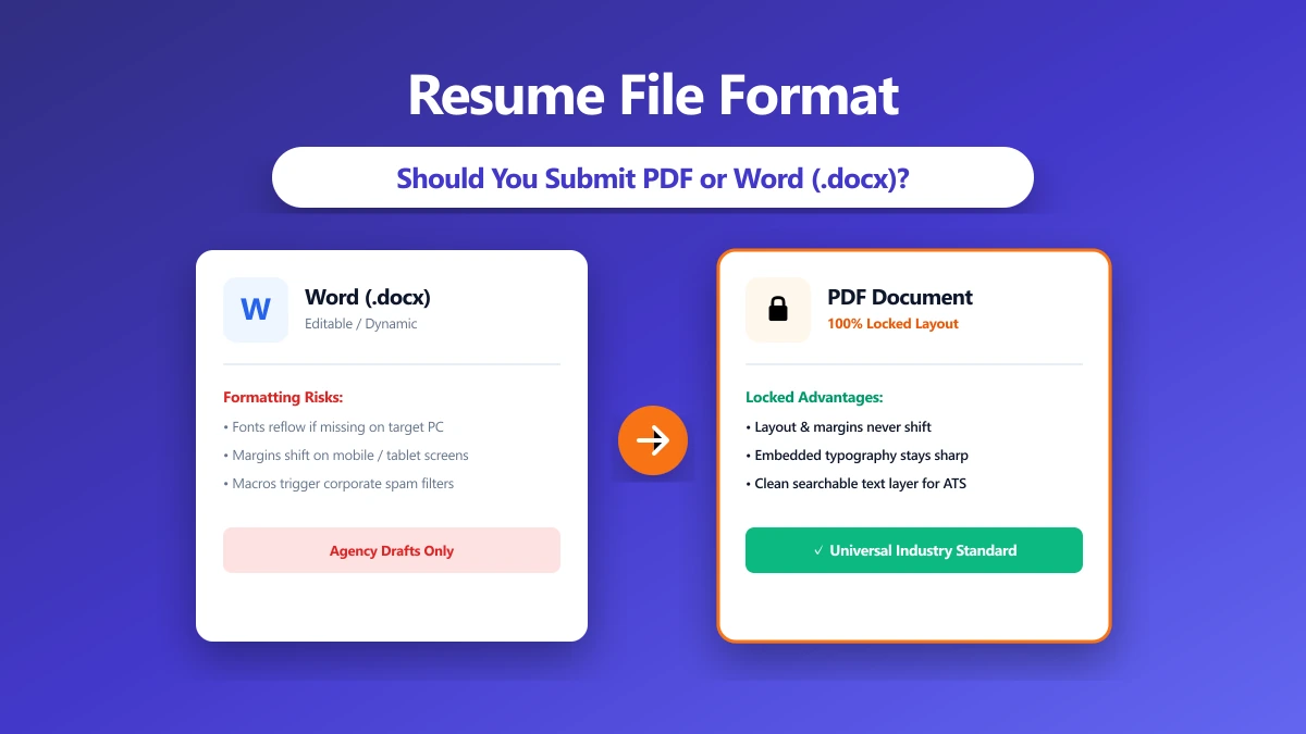 Resume File Format: PDF, Word, or Something Else? | ImagePDF.Tools