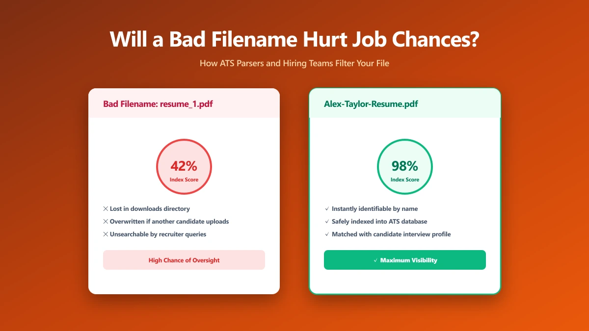 Will a Poorly Named Resume File Hurt My Job Chances? | ImagePDF.Tools