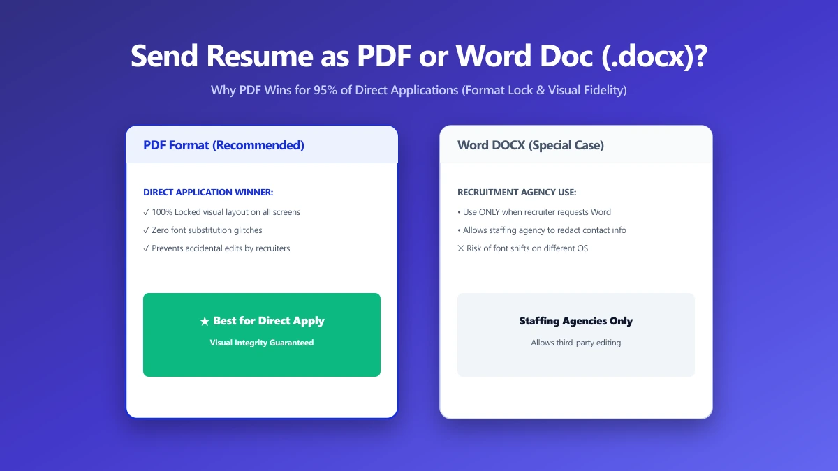 Should I Send My Resume as a PDF or Word Doc? | ImagePDF.Tools