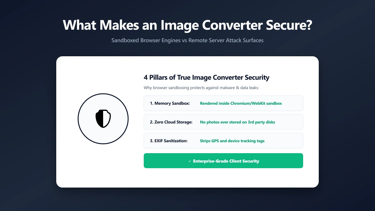 What Makes an Image Converter Actually Secure (It Is Not Just About Uploads) | ImagePDF.Tools
